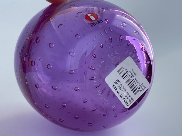 イッタラ アニュアルエッグアメジスト2021 kesuri