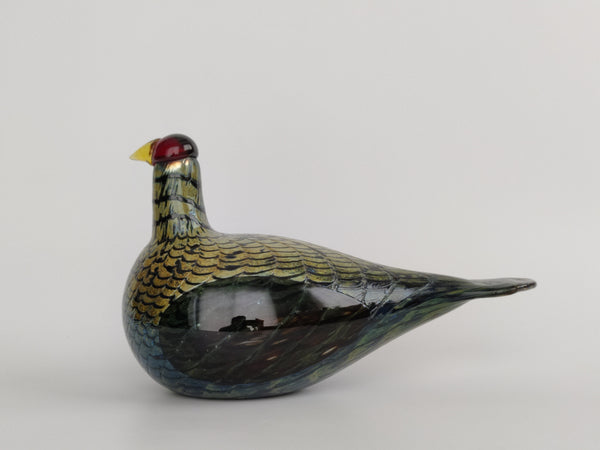 Capercaillie Oiva Toikka bird Metso Iittala Nuutajärvi glass