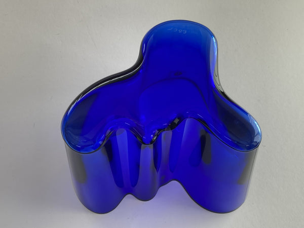 Alvar Aalto - Vase 1994 Blue 120mm