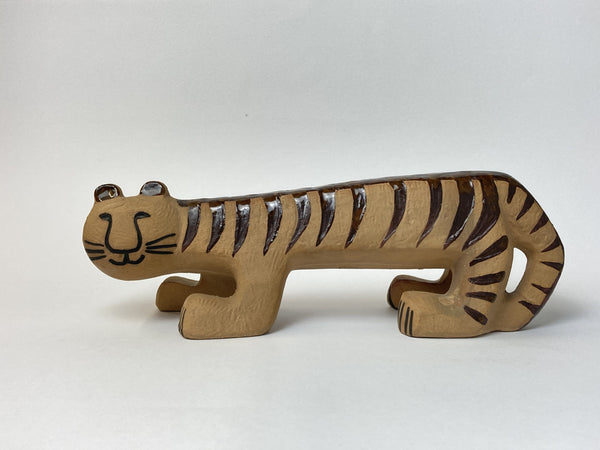 Tiger figurine of the Africa series by Lisa Larson, Gustavsberg 1960s –  Damsténs