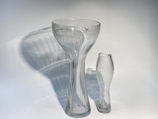 Tapio Wirkkala - big Line Cut Vase 3520 maljakko Iittala