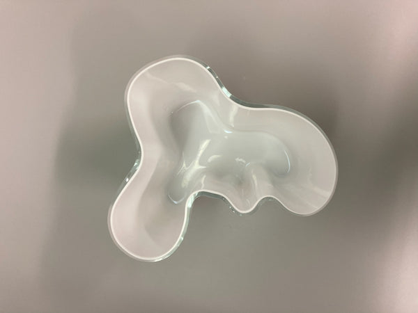 Alvar Aalto vase white 160mm Iittala 1990s vintage