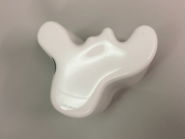 Alvar Aalto vase white 160mm Iittala 1990s vintage