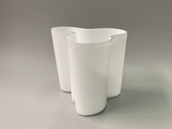 Alvar Aalto vase white 160mm IITTALA