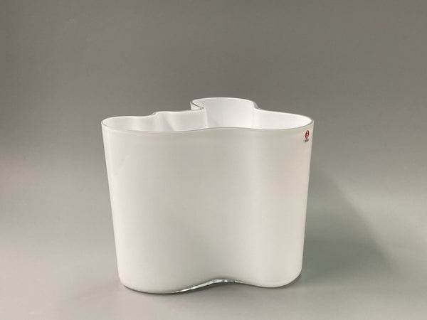 Alvar Aalto vase white 160mm IITTALA