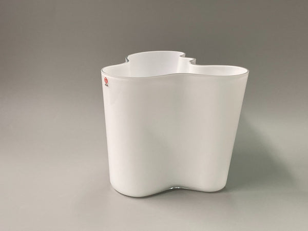 Alvar Aalto vase white 160mm IITTALA