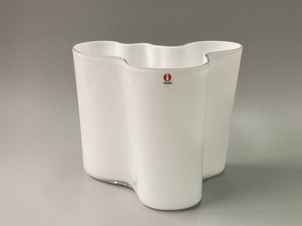 Alvar Aalto vase white 160mm IITTALA
