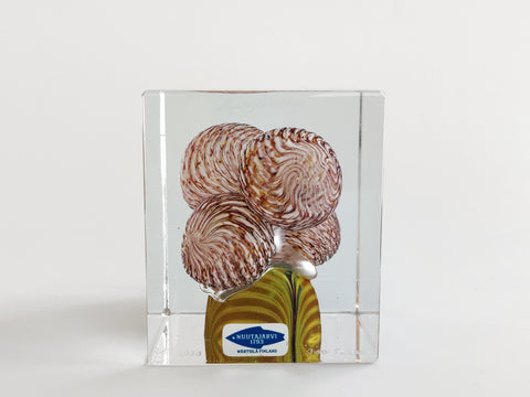 Annual Cube Oiva Toikka year 1984 Iittala Nuutajärvi Finland