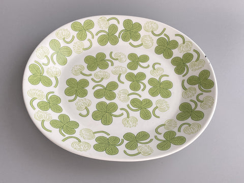 Birger Kaipiainen plate Apila 26x29cm Apila ovaali lautanen Arabia
