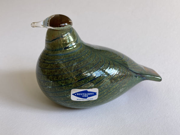 Atlas Bird for KOP (tiny) - Oiva Toikka 1986 Nuutajärvi Finland