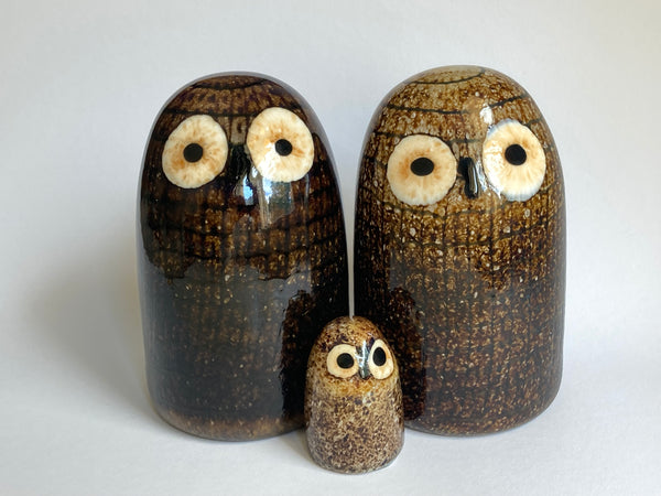 Little Barn Owl brown - Oiva Toikka Birds (NEW)