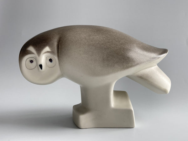 Ceramic figurine for WWF design by Lillemor Mannerheim-Klingspor, Arabia -80:s