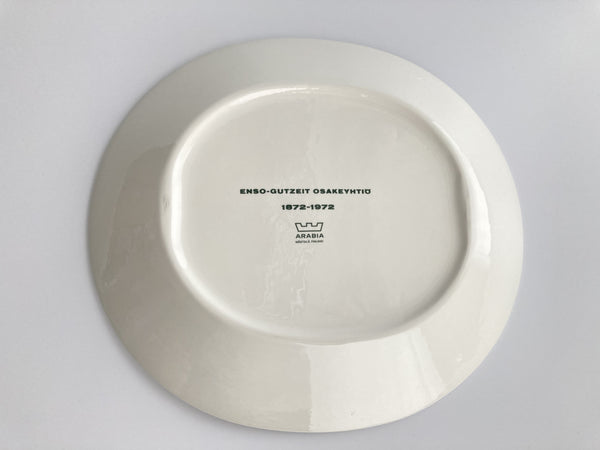 Birger Kaipiainen - Wall Plate 1972 for Enso-Gutzeit jubilee, Arabia Finland