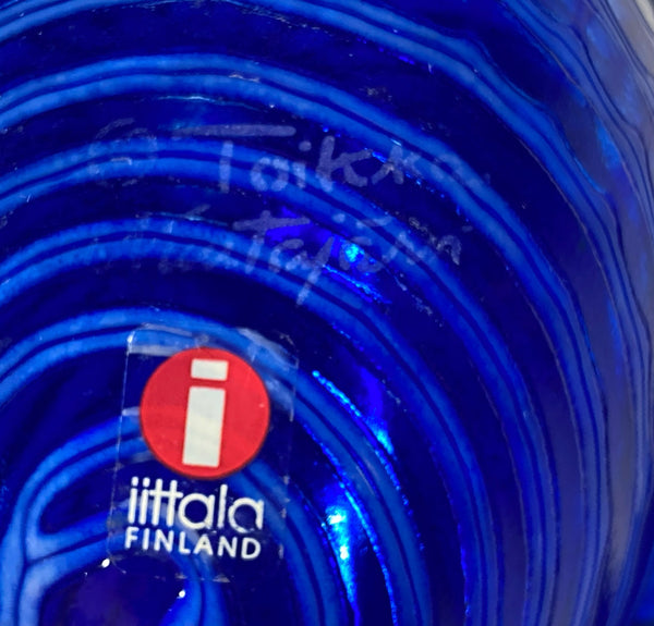Bluebird - Sinisulka - Birds of Passage Collection by Oiva Toikka Nuutajärvi