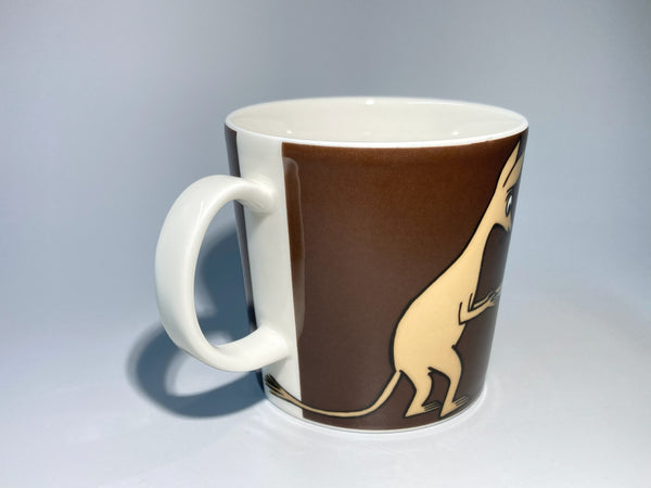 z18 Sniff brown Moomin mug 2002-2008 by Arabia Finland