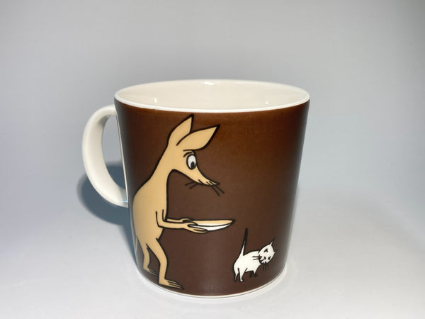 z18 Sniff brown Moomin mug 2002-2008 by Arabia Finland