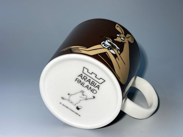 z18 Sniff brown Moomin mug 2002-2008 by Arabia Finland