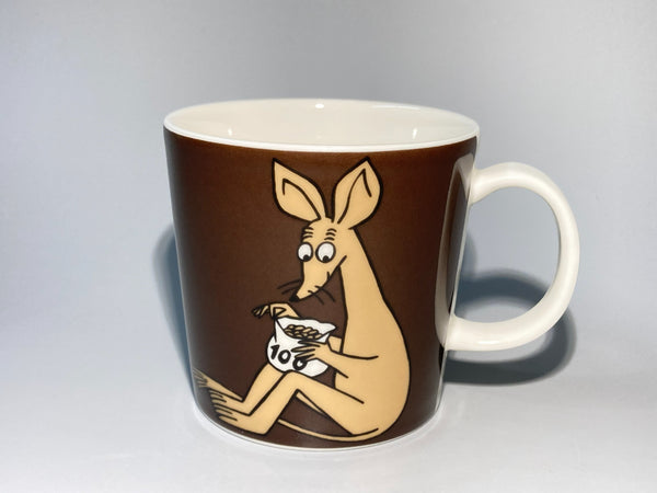 z18 Sniff brown Moomin mug 2002-2008 by Arabia Finland