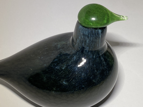 Green Bird - Lintu Vihreä for PL-yhtiöt 1991 - Oiva Toikka RARE