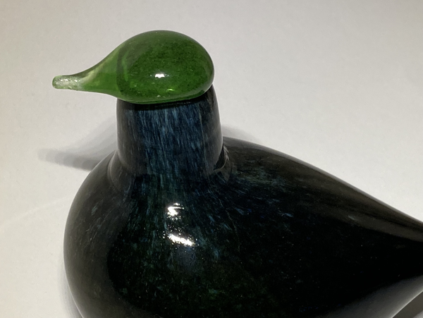 Green Bird - Lintu Vihreä for PL-yhtiöt 1991 - Oiva Toikka RARE