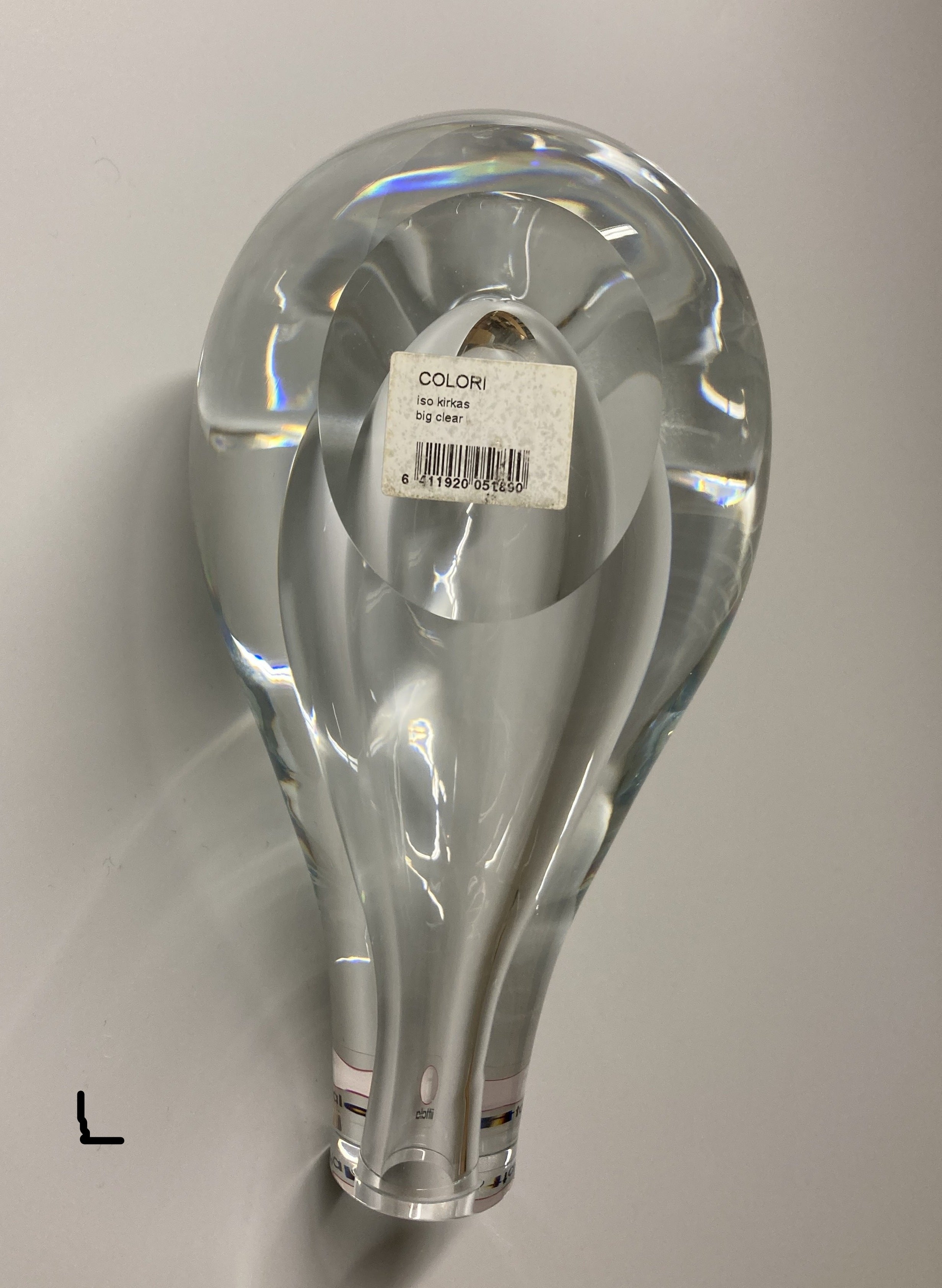 えりこ Bird by Vigna Contrasti Clear Giorgio Vigna - Bird sculpture Colori, Clear 2007 two sizes