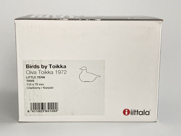 Little Tern Cranberry Red - Tirri  Oiva Toikka Finland (In box)
