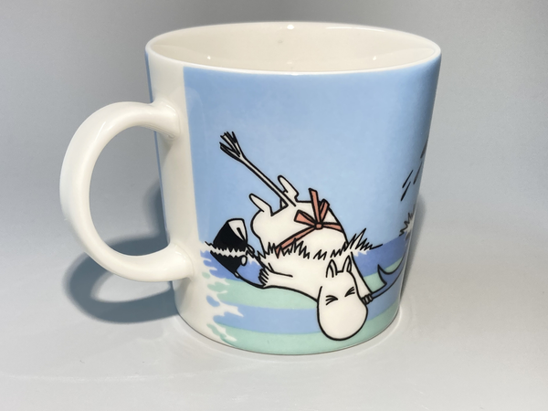 Summer-07, The Dolphindive Moomin mug by Arabia, Finland