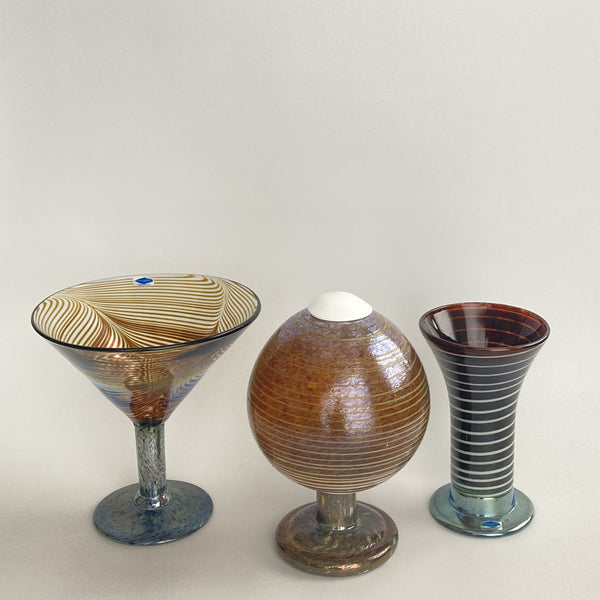 Oiva Toikka - Serving Bowl on foot 19,5cm from Ranta Pro Arte series