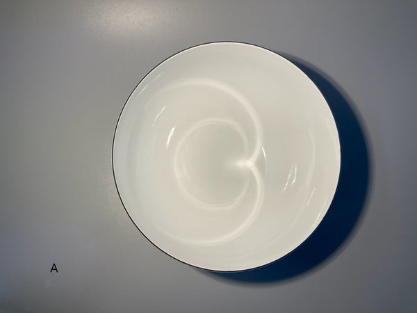 Finel enamel steel Bowl hearts 1960:s - design Kaj Franck