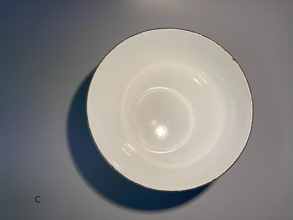 Finel enamel steel Bowl hearts 1960:s - design Kaj Franck