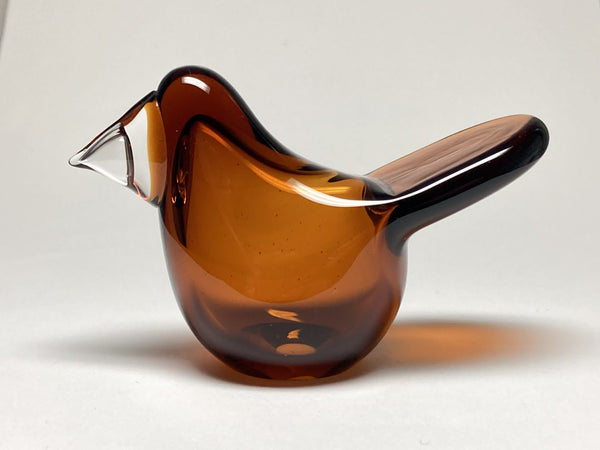 Flycatcher vintage -brown - Sieppo - Oiva Toikka Nuutajärvi