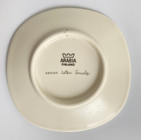 Wall plate - Arabia 12cm Esteri Tomula Forget-me-not 1980-81