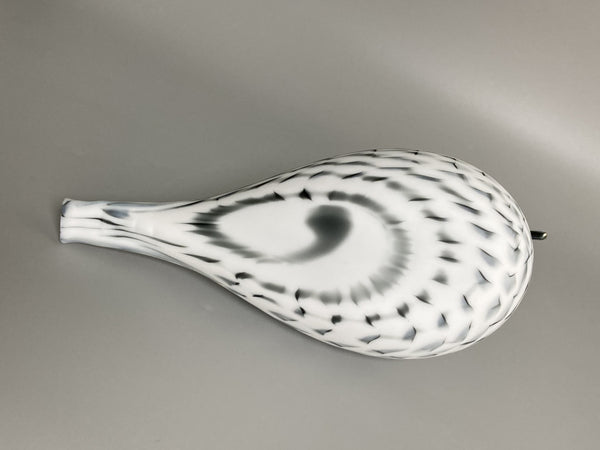 grey Whooper Swan - harmaa Karjalan Laulujoutsen Oiva Toikka Nuutajärvi UNSIGNED