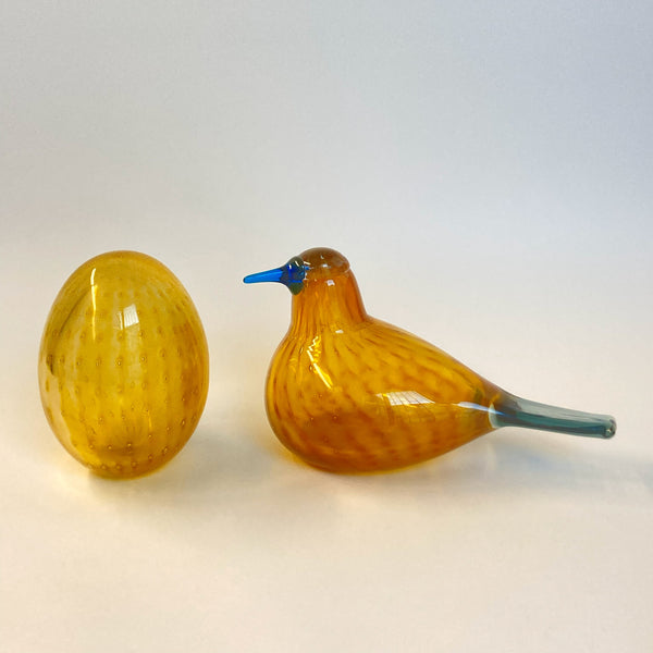 Golden Harvest Bird - Elokulta for Kotiliesi Oiva Toikka Nuutajärvi 2002