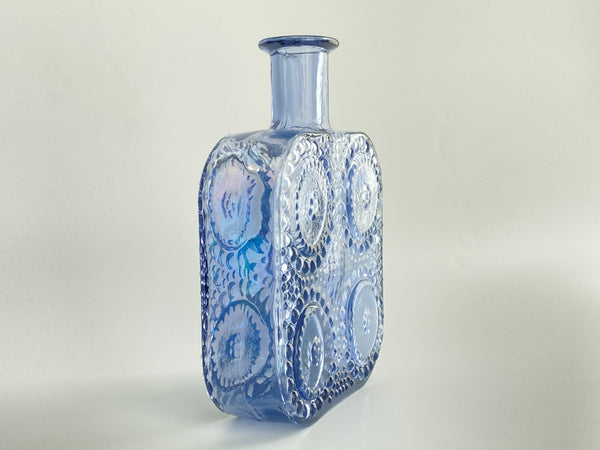 Nanny Still Grapponia neodymium carafe decoration bottle 19cm Riihimäen Lasi