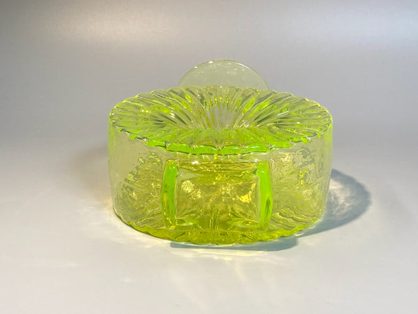 Helena Tynell - Sun Bottle yellow 2/4 Riihimäen Lasi Aurinkopullo 1964-1974