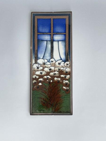 Heljä Liukko-Sundström  Ceramic Art Plate 42,5cm - 'Lapsuuden Ilo' - Arabia 1993