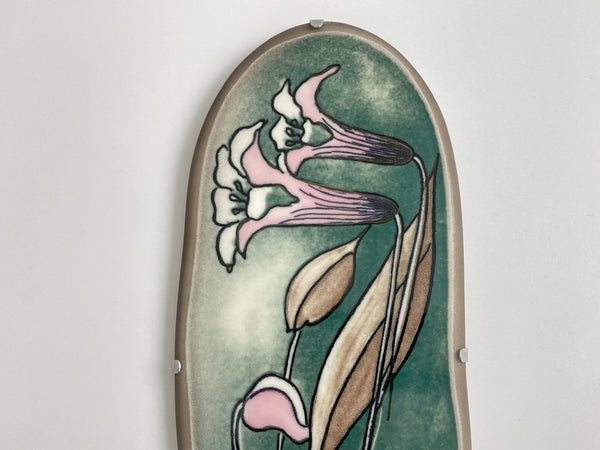 Heljä Liukko-Sundström - Flower Wall Plate 32cm by Arabia 1991