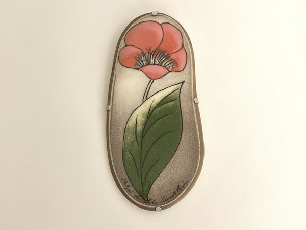 Heljä Liukko-Sundström - Flower Wall Plate 23cm by Arabia 1995