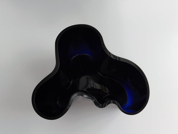 Alvar Aalto - Vase Black - very dark blue 160mm