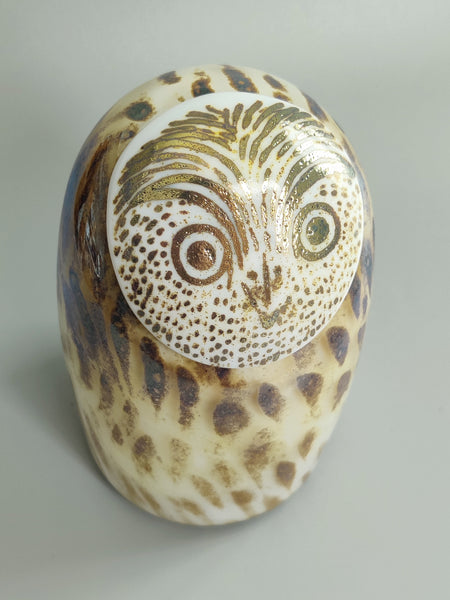 Eagle Owl - Huuhkaja - Oiva Toikka vintage Nuutajärvi Notsjö Finland