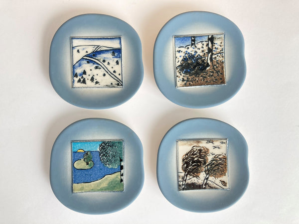 Heljä Liukko-Sundström - Wall Plate Winter by Arabia 1985