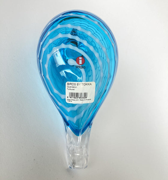 Quendelon - Turkuosi - Oiva Toikka Iittala 2014  RARE