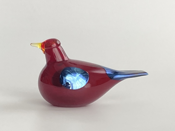 The Fallingwater Red  by Oiva Toikka Nuutajärvi 2002 for the US market