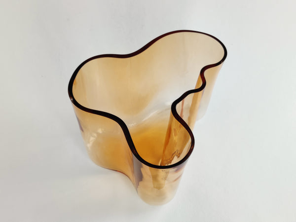 Alvar Aalto Vase Jubilee 1996 Rio Brown 140mm