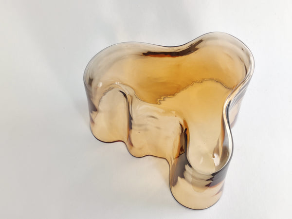 Alvar Aalto Vase Jubilee 1996 Rio Brown 140mm