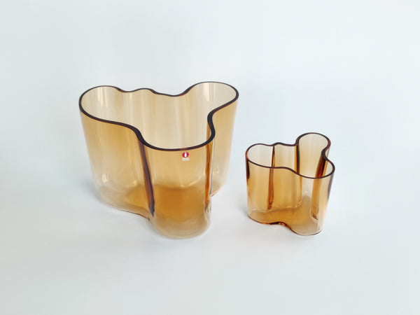 Alvar Aalto Vase Jubilee 1996 Rio Brown 140mm