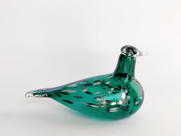 Pekkasiini green - Oiva Toikka Birds Finland