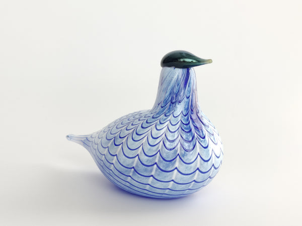 Blue Bird - Oiva Toikka Birds Nuutajärvi Finland