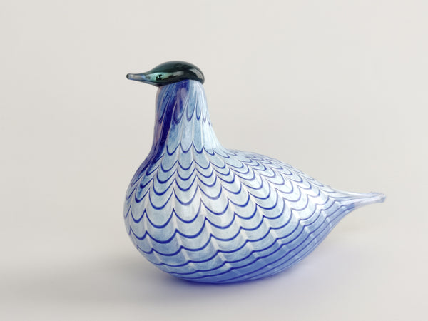 Blue Bird - Oiva Toikka Birds Nuutajärvi Finland